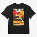 Brasil 1950 World Cup Oversized T-Shirt Celebrate the Biggest Stage of Global Football Passion for FIFA World Cup 2026 Group Stage, Featuring Mbappe and Neymar, England, Soccer Culture, Superstar Moments, National Team Dreams and Competitive Fire;