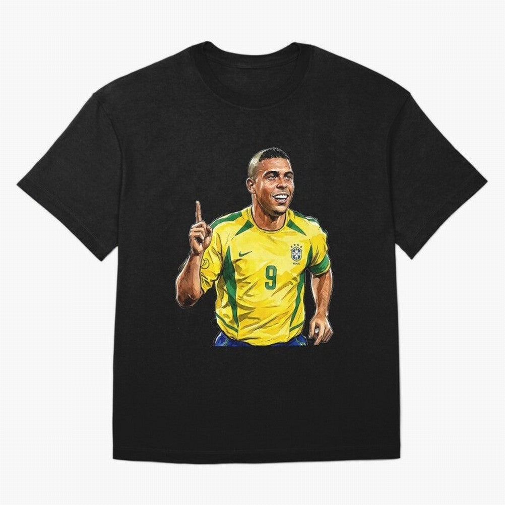 Ronaldo Fen?meno Oversized T-Shirt Support the Legends of FIFA World Cup 2026 USA Canada Mexico Spirit, Inspired by Brazil, Portugal and Argentina, Messi, Neymar and Mbappe, Goal Celebration Energy, Supporter Heritage, Football Icons and Worldwide