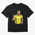 Ronaldo Fen?meno Oversized T-Shirt Support the Legends of FIFA World Cup 2026 USA Canada Mexico Spirit, Inspired by Brazil, Portugal and Argentina, Messi, Neymar and Mbappe, Goal Celebration Energy, Supporter Heritage, Football Icons and Worldwide