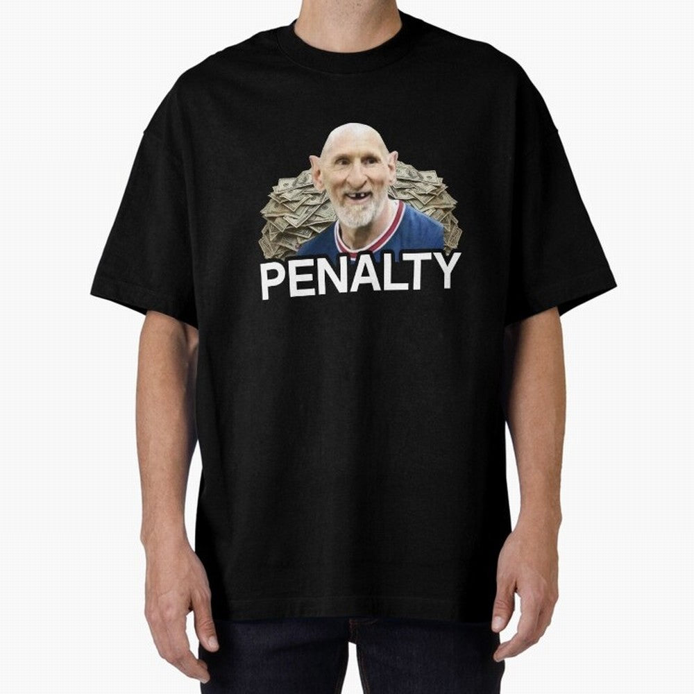 Lionel Pessi penalty please Oversized T-Shirt Relive FIFA World Cup 2026 USA Canada Mexico Featuring Mbappe, France and Portugal Energy, Football Festival Excitement, Trophy Ambitions, Country Rivalries and Star Player Buzz; Perfect for Supporters