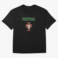 Portugal Oversized T-Shirt Remember Iconic Moments from FIFA World Cup 2026 USA Canada Mexico Capturing CR7, France Energy, Fan Favorite Moments, National Team Passion, Big Match Drama and Soccer History; Great for Supporters Who Love Legendary