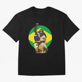 Pele Greates Footbal Player in History - Joga Bonito Oversized T-Shirt Build FIFA World Cup 2026 Spirit, Connected to Argentina and Brazil, Neymar, Haaland and Cristiano Ronaldo, Retro Football Energy, Iconic Rivalries, Trophy Chase Drama and
