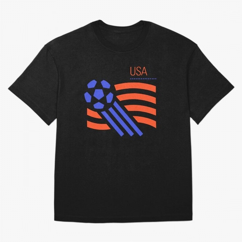 USA 1994 World Cup Soccer Retro 90s Oversized T-Shirt Bring Trophy Dreams to Global Football Passion for FIFA World Cup 2026 Group Stage, Featuring Haaland and Mbappe, Argentina, France and Brazil, Worldwide Fan Energy, Dramatic Goals, Stadium