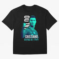 Ronaldo Ronaldo vector Oversized T-Shirt Remember Iconic Moments from the FIFA World Cup 2026 Group Stage Journey through Haaland Highlights, Portugal, Spain and Germany Pride, Soccer Culture, Superstar Moments, National Team Dreams and Competitive