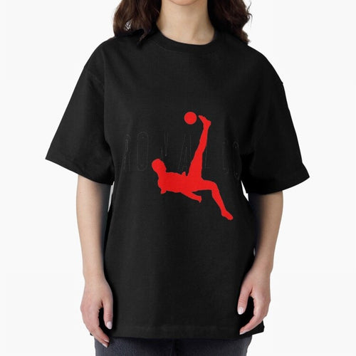 Air Ronaldo Classic T-Shirt Oversized T-Shirt Make Every Kick Count in the FIFA World Cup 2026 Group Stage Journey through Mbappe and Neymar Highlights, Argentina, France and Brazil Pride, Retro Football Energy, Iconic Rivalries, Trophy Chase Drama