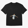 Ronaldo pop art Oversized T-Shirt Celebrate Classic Football Spirit in Match Day Hype around FIFA World Cup 2026 USA Canada Mexico, Mbappe, Brazil, Classic Soccer Heritage, Championship Pressure, Fan Loyalty and International Pride; Perfect for