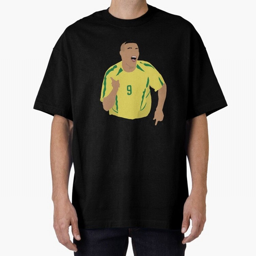 Ronaldo Oversized T-Shirt Relive Legendary Nights from FIFA World Cup 2026 Group Stage Filled with Messi, CR7 and Mbappe, Netherlands Energy, Championship Spirit, Famous Goals, Roaring Crowds and International Football Unity; Ideal for Fans Who