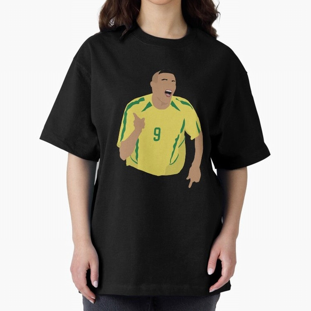 Ronaldo Oversized T-Shirt Relive Legendary Nights from FIFA World Cup 2026 Group Stage Filled with Messi, CR7 and Mbappe, Netherlands Energy, Championship Spirit, Famous Goals, Roaring Crowds and International Football Unity; Ideal for Fans Who