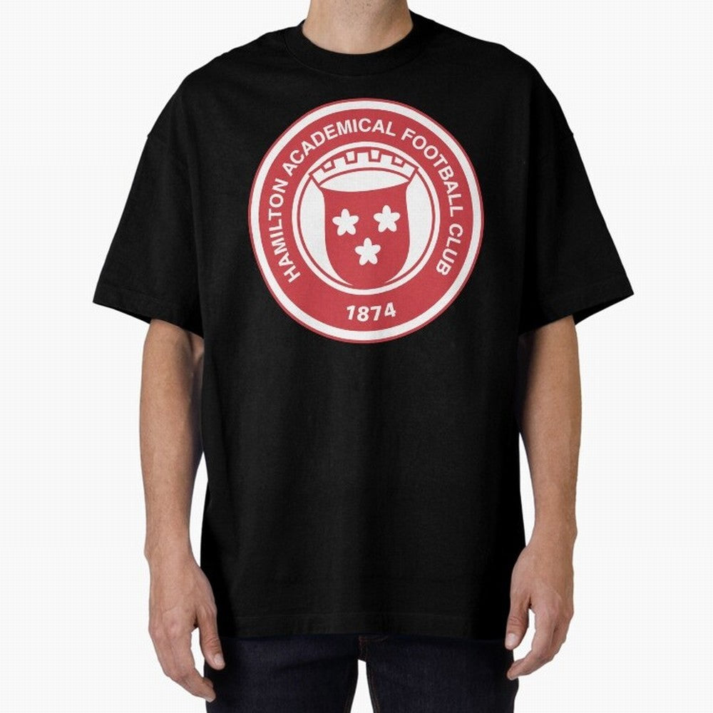 Hamilton Accies Football Club Oversized T-Shirt Remember Iconic Moments from FIFA World Cup 2026 Group Stage Spirit, Capturing Spain and Netherlands, Messi, Neymar and Mbappe, Retro Football Energy, Iconic Rivalries, Trophy Chase Drama and Stadium