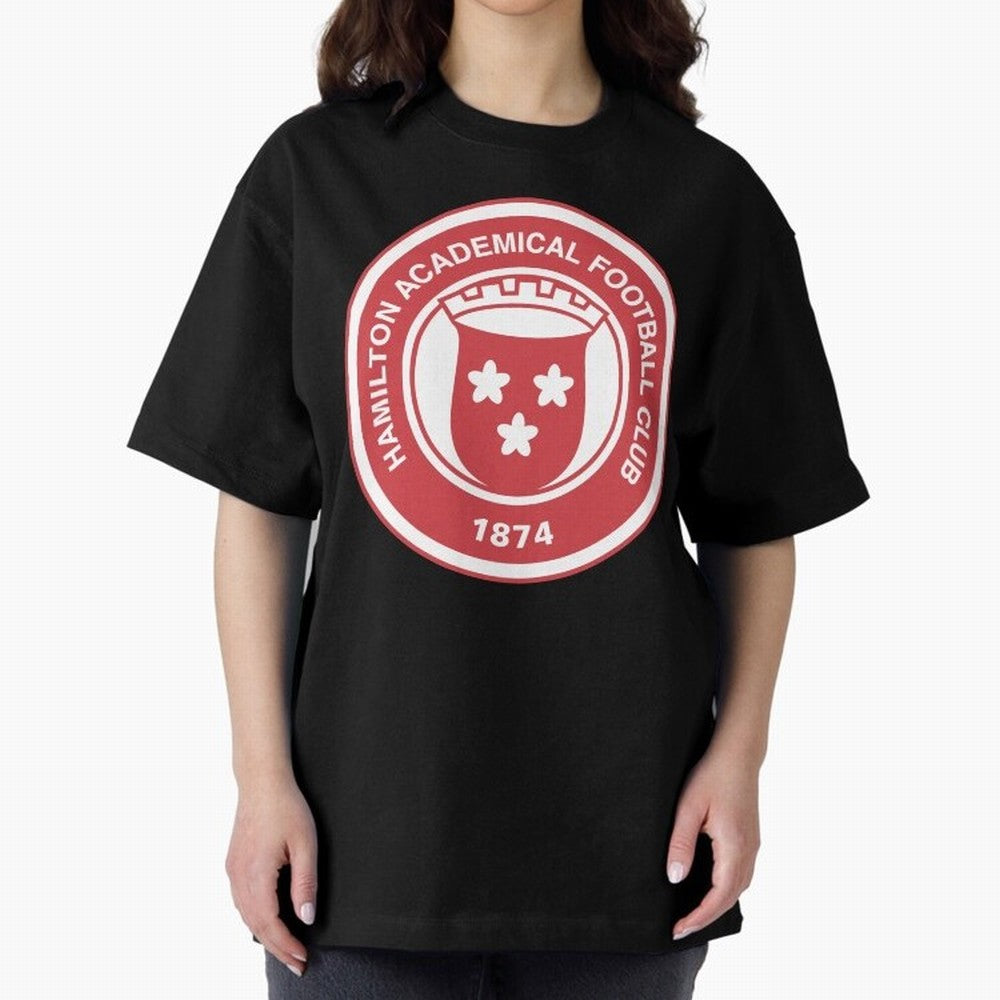 Hamilton Accies Football Club Oversized T-Shirt Remember Iconic Moments from FIFA World Cup 2026 Group Stage Spirit, Capturing Spain and Netherlands, Messi, Neymar and Mbappe, Retro Football Energy, Iconic Rivalries, Trophy Chase Drama and Stadium