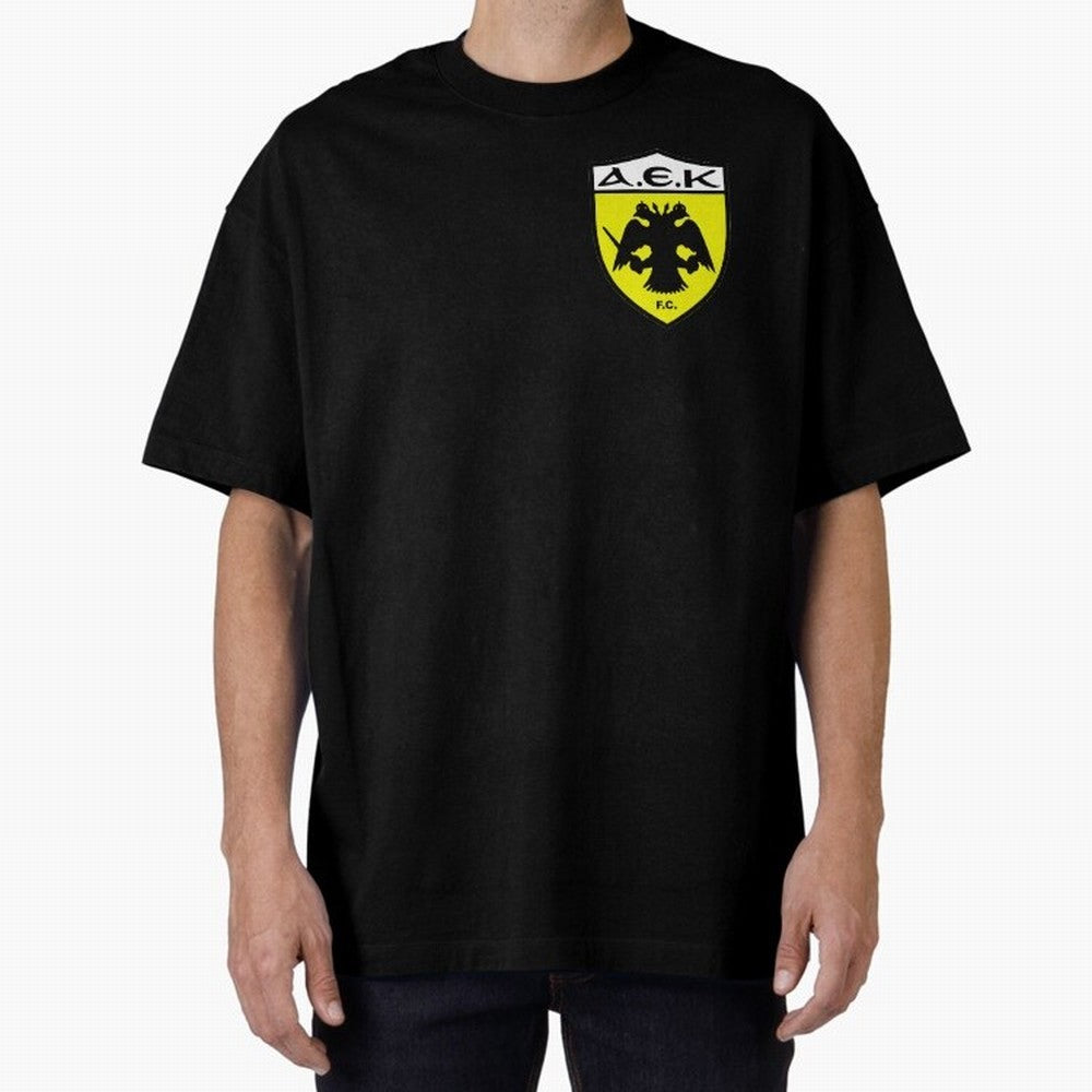 AEK Athens Oversized T-Shirt Mark Match Day Hype around FIFA World Cup 2026 Group Stage, Haaland, Spain, Stadium Memories, Football Loyalty, International Chants and Championship Tradition; Built for Supporters Chasing Trophy Dreams, Final Match