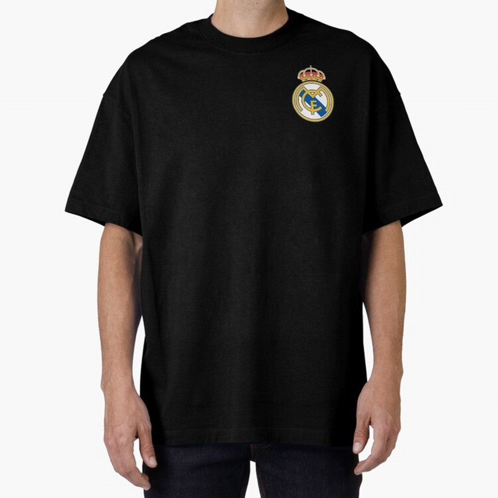 Hala Madrid Oversized T-Shirt Join Supporters Worldwide for the FIFA World Cup 2026 USA Canada Mexico Journey through CR7 Highlights, England Pride, Stadium Chants, National Pride, Trophy Dreams and Unforgettable Football Memories; Perfect for
