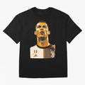Ronaldo Oversized T-Shirt Support the FIFA World Cup 2026 Journey through Messi and Cristiano Ronaldo Highlights, Argentina, France and Brazil Pride, Vintage Soccer Flavor, Modern Football Stars, National Flags and Final Night Emotion; Built for
