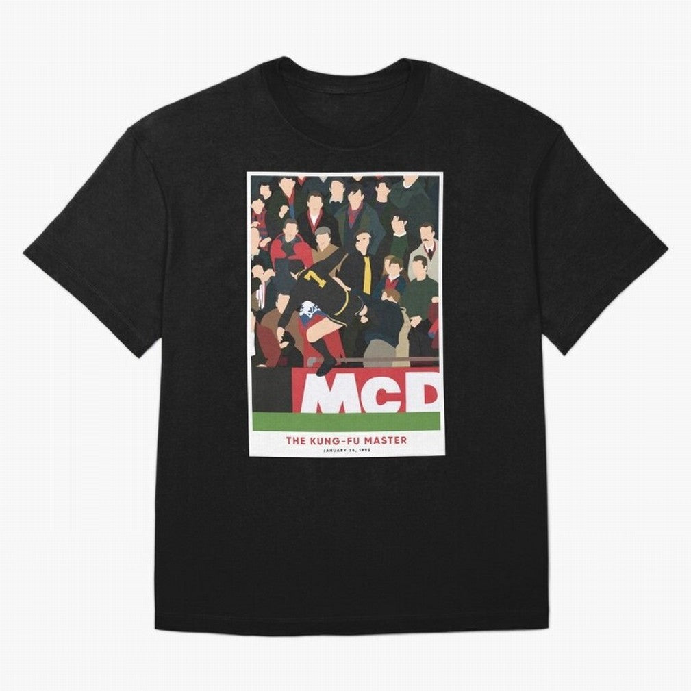 Eric Cantona The Kung-Fu Master Oversized T-Shirt Join the Global Buzz around Match Day Hype around FIFA World Cup 2026 USA Canada Mexico, Mbappe, Brazil, Portugal and Argentina, Fan Favorite Moments, National Team Passion, Big Match Drama and