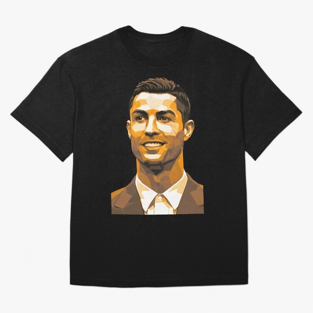 Ronaldo Oversized T-Shirt Live the Energy of FIFA World Cup 2026 for Fans of Messi and France, Bringing Football Festival Excitement, Trophy Ambitions, Country Rivalries and Star Player Buzz; Perfect for People Who Love Argentina, Brazil, France,