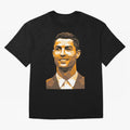 Ronaldo Oversized T-Shirt Live the Energy of FIFA World Cup 2026 for Fans of Messi and France, Bringing Football Festival Excitement, Trophy Ambitions, Country Rivalries and Star Player Buzz; Perfect for People Who Love Argentina, Brazil, France,