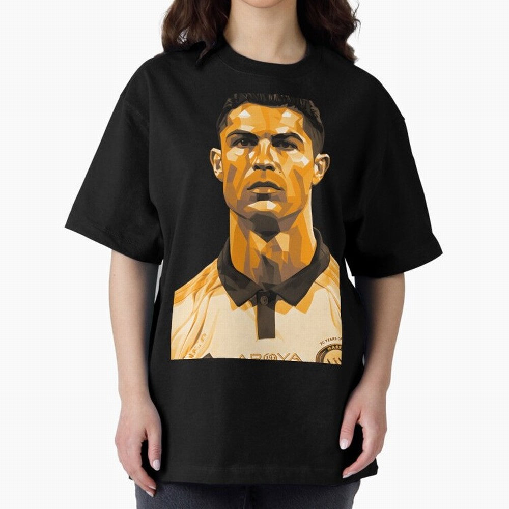 Ronaldo Oversized T-Shirt Bring a Champion Mindset to Match Day Hype around FIFA World Cup 2026 Group Stage, Neymar, Haaland and Cristiano Ronaldo, Spain, Stadium Memories, Football Loyalty, International Chants and Championship Tradition; Created