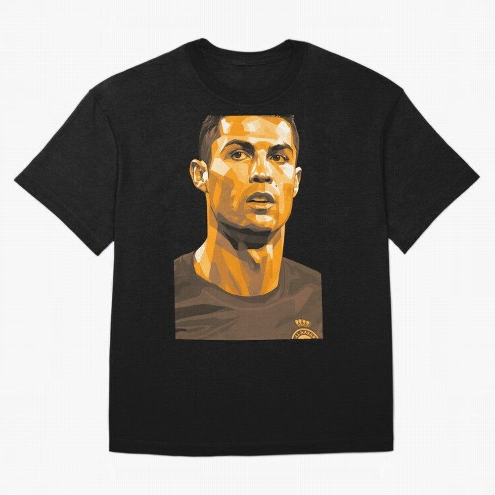 Ronaldo Oversized T-Shirt Bring Trophy Dreams to Global Football Passion for FIFA World Cup 2026 USA Canada Mexico, Filled with Mbappe and Neymar, Portugal, Stadium Memories, Football Loyalty, International Chants and Championship Tradition; Built