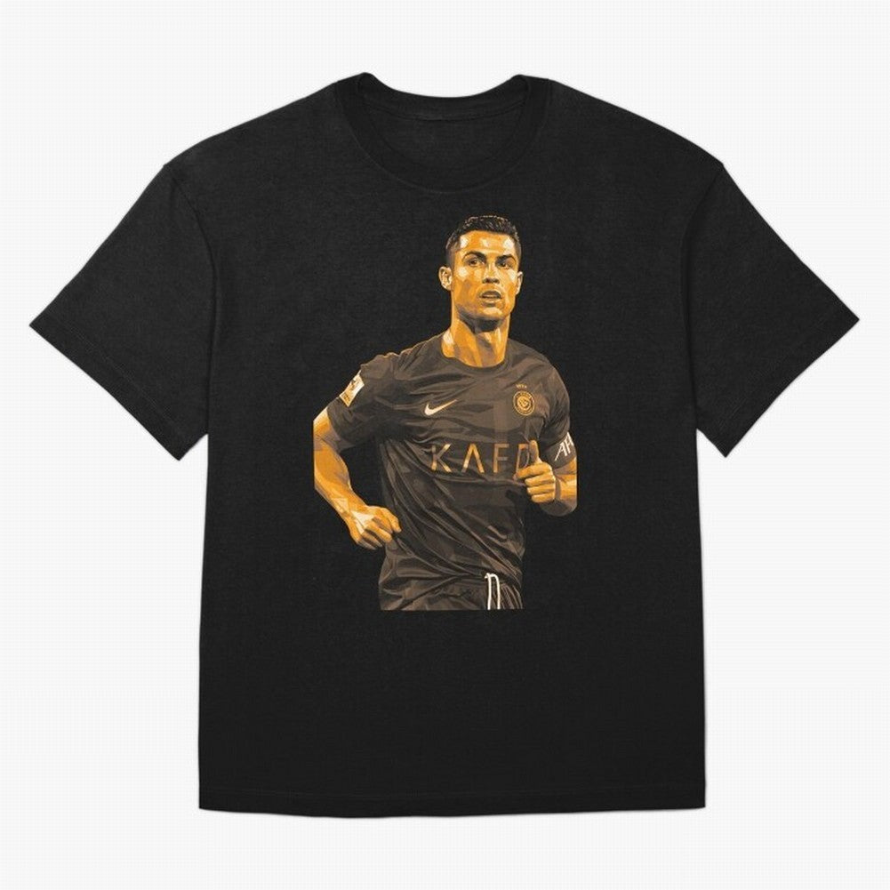 Ronaldo Oversized T-Shirt Show Fan Pride Across FIFA World Cup 2026 Group Stage Filled with CR7, France and Portugal Energy, Football Festival Excitement, Trophy Ambitions, Country Rivalries and Star Player Buzz; Ideal for Football Dads, Football
