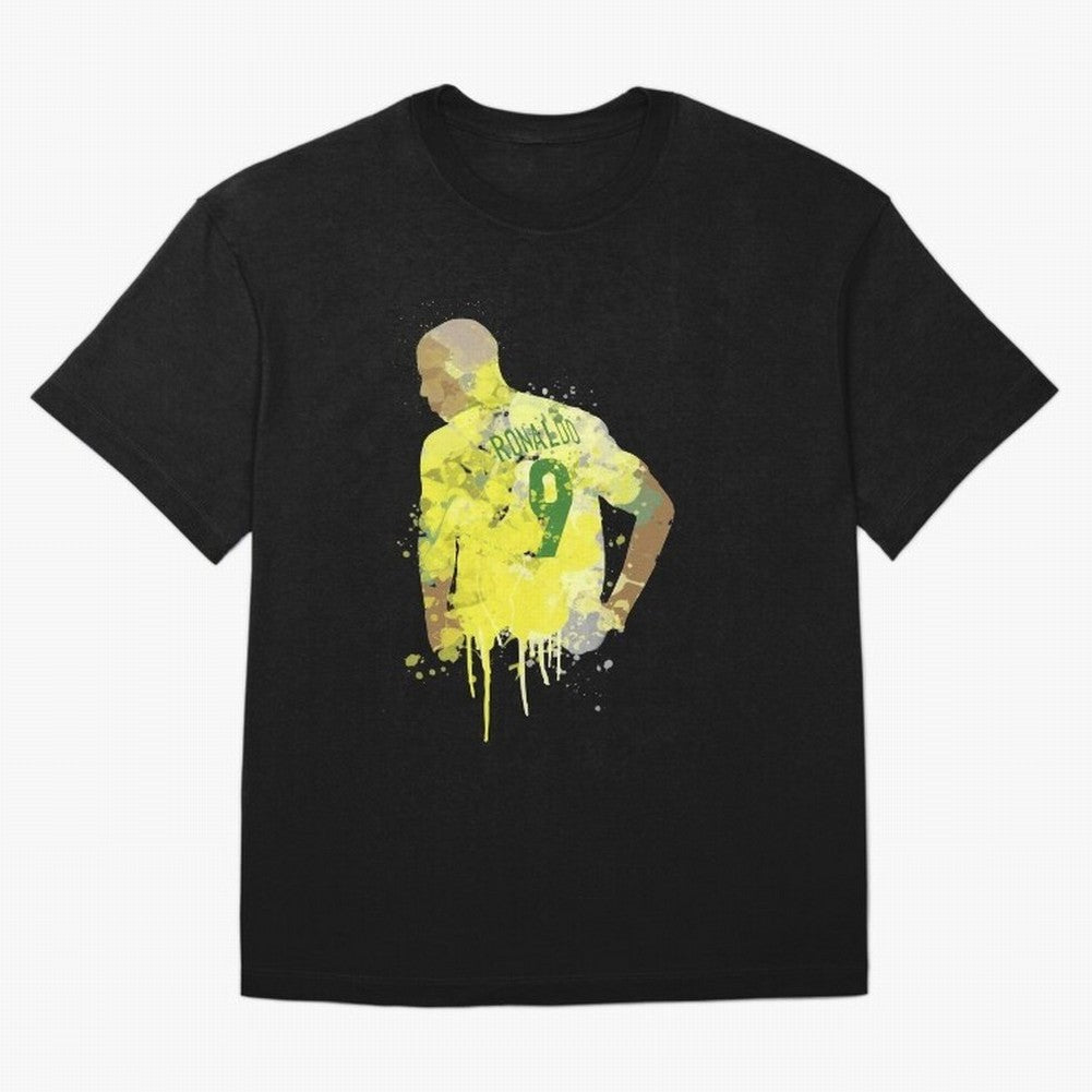 Ronaldo Brazil Legend Art Oversized T-Shirt Follow the Road to FIFA World Cup 2026 Group Stage Spirit, Filled with Portugal, Spain and Germany, Mbappe and Neymar, Football History, Final Match Energy, Crowd Noise and Once in a Lifetime Moments;