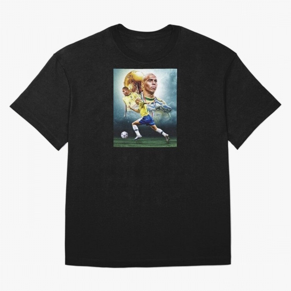 wallpaper Ronaldo Nazario Oversized T-Shirt Represent Fans Who Live for the FIFA World Cup 2026 Journey through Messi, CR7 and Mbappe Highlights, Argentina, France and Brazil Pride, Football Passion, Legendary Performances, Festival Vibes and