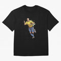 Brazilian Football Player from Milano Oversized T-Shirt Show Support during FIFA World Cup 2026 Group Stage for Fans of Mbappe and Neymar and England, France and Netherlands, Bringing Supporter Pride, Iconic Celebrations, Legendary Names and Global
