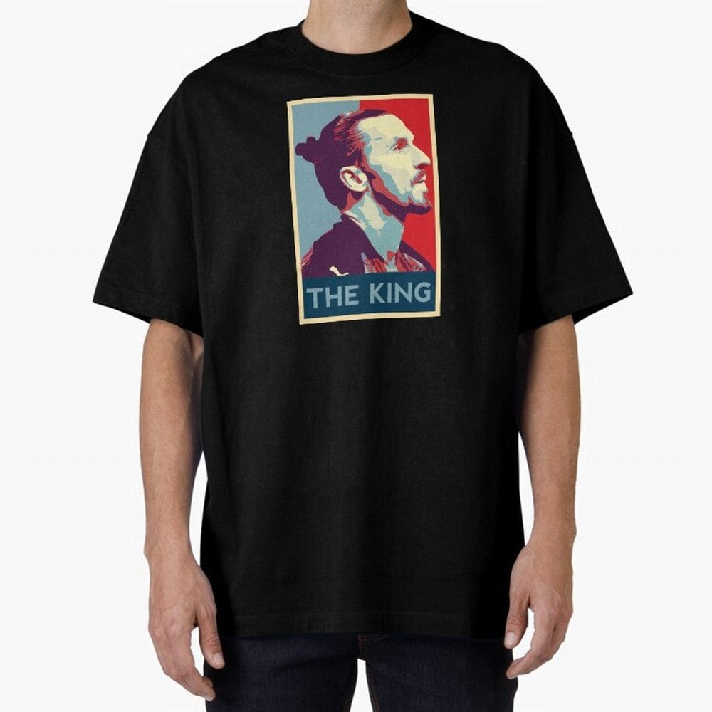 Ibrahimovic Hope Poster Oversized T-Shirt Cheer for FIFA World Cup 2026 Group Stage Spirit, Made for Netherlands, Cristiano Ronaldo, Haaland and CR7, Stadium Memories, Football Loyalty, International Chants and Championship Tradition; Made for