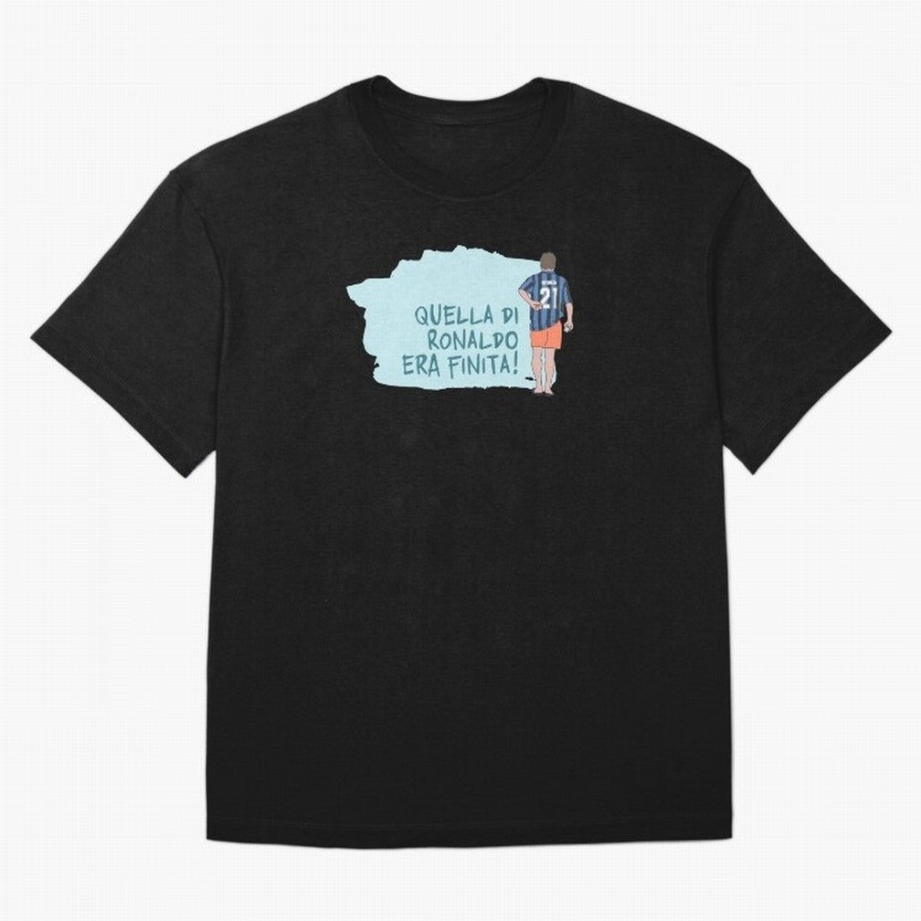 Sforza, quella di Ronaldo era finita! - AGG Oversized T-Shirt Carry the Colors and Pride of Global Football Passion for FIFA World Cup 2026, Celebrating Messi, Brazil, Portugal and Argentina, Vintage Soccer Flavor, Modern Football Stars, National