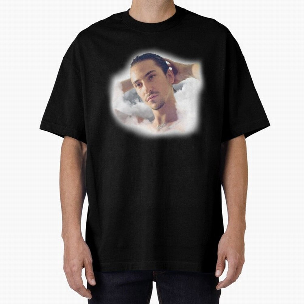 YHurn clouds tea Oversized T-Shirt Celebrate Fan Culture around FIFA World Cup 2026 Group Stage Connected to Haaland and Mbappe, Brazil, Portugal and Argentina Energy, Stadium Memories, Football Loyalty, International Chants and Championship