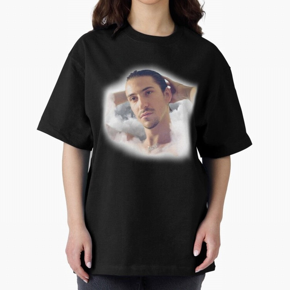 YHurn clouds tea Oversized T-Shirt Celebrate Fan Culture around FIFA World Cup 2026 Group Stage Connected to Haaland and Mbappe, Brazil, Portugal and Argentina Energy, Stadium Memories, Football Loyalty, International Chants and Championship