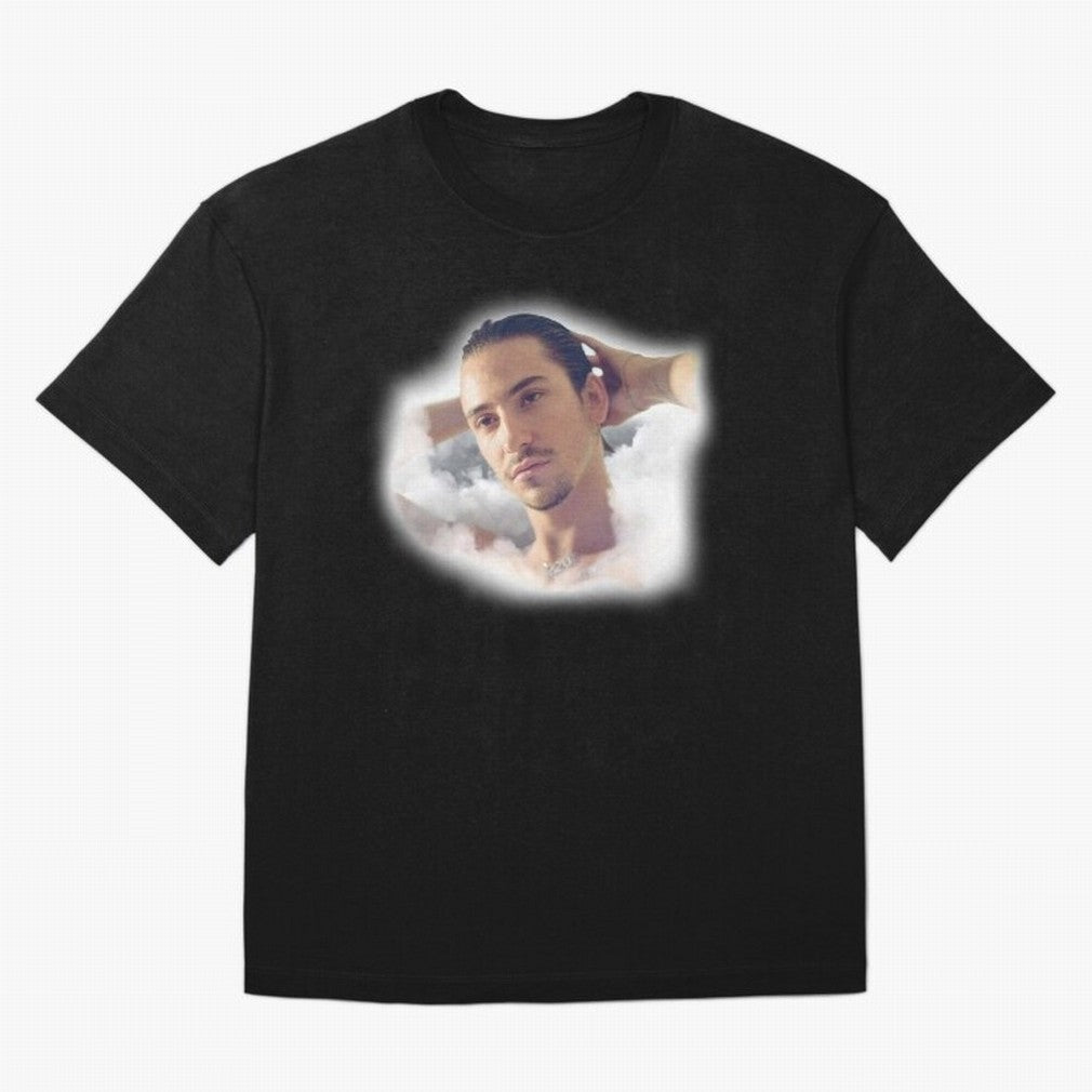 YHurn clouds tea Oversized T-Shirt Celebrate Fan Culture around FIFA World Cup 2026 Group Stage Connected to Haaland and Mbappe, Brazil, Portugal and Argentina Energy, Stadium Memories, Football Loyalty, International Chants and Championship