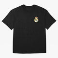 Madrid Football Logo Oversized T-Shirt Celebrate the Biggest Stage of FIFA World Cup 2026 for Fans of Messi, Neymar and Mbappe and Argentina, France and Brazil, Bringing Classic Soccer Heritage, Championship Pressure, Fan Loyalty and International