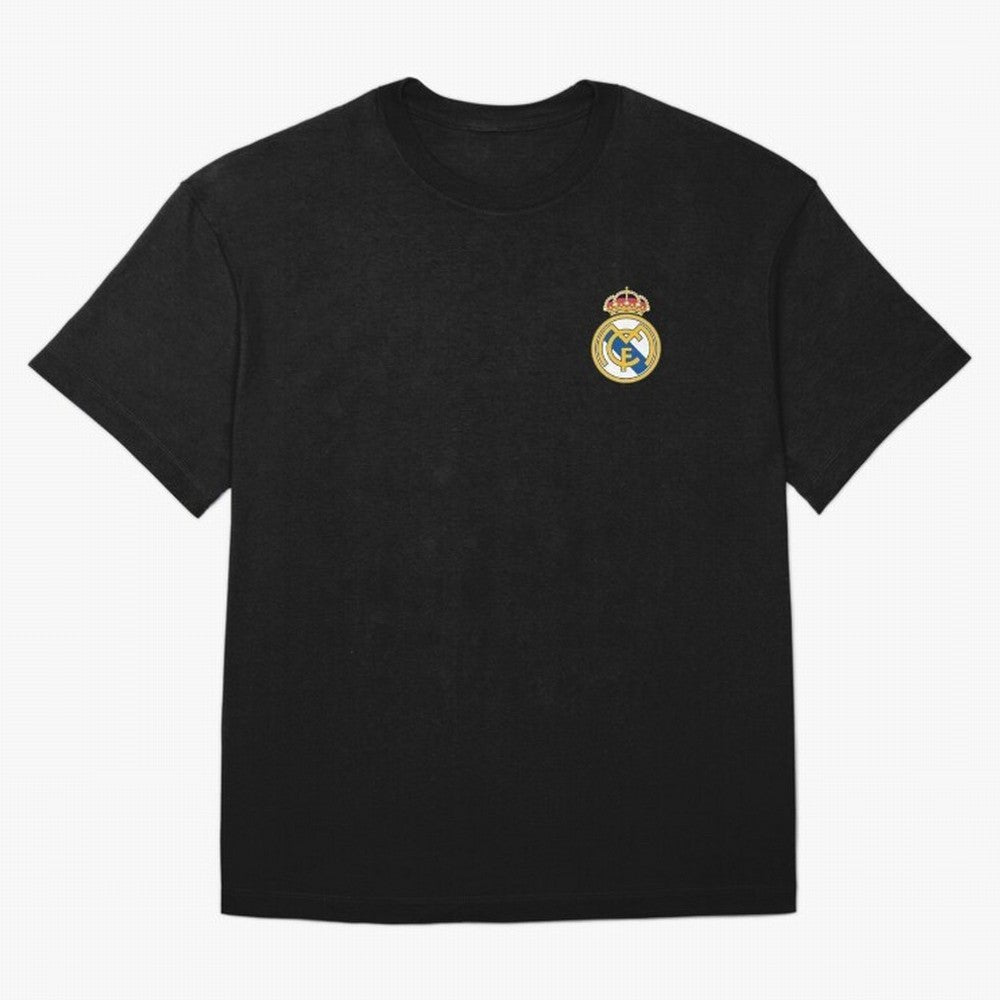 Madrid Football Logo Oversized T-Shirt Celebrate the Biggest Stage of FIFA World Cup 2026 for Fans of Messi, Neymar and Mbappe and Argentina, France and Brazil, Bringing Classic Soccer Heritage, Championship Pressure, Fan Loyalty and International