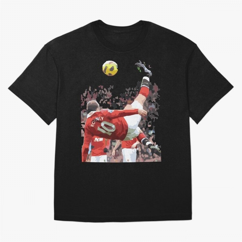 WAYNE ROONEY Oversized T-Shirt Celebrate the Road through FIFA World Cup 2026 for Fans of Mbappe and England, France and Netherlands, Bringing Supporter Pride, Iconic Celebrations, Legendary Names and Global Match Day Energy; Ideal for Football