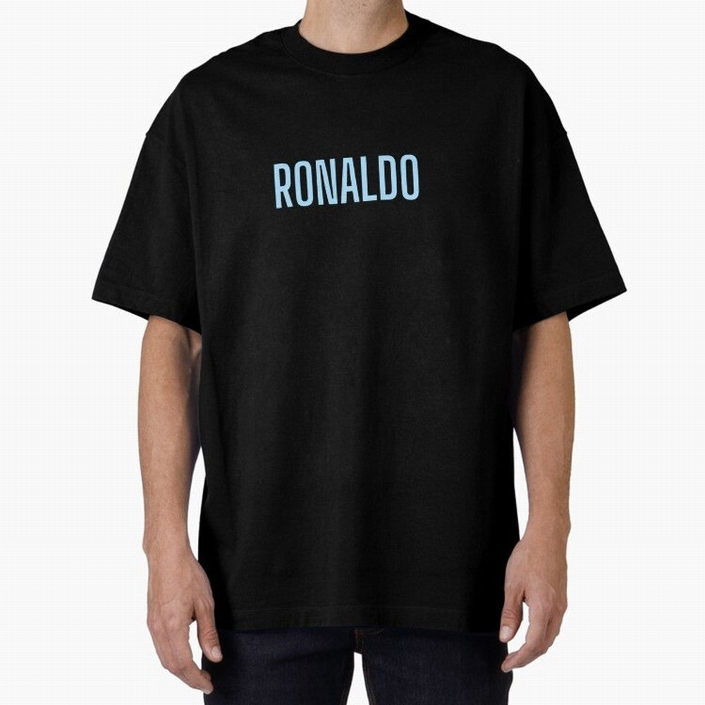 Ronaldo Oversized T-Shirt Celebrate Global Passion for Match Day Hype around FIFA World Cup 2026 Group Stage, CR7 and Messi, Spain and Netherlands, Fan Favorite Moments, National Team Passion, Big Match Drama and Soccer History; Ideal for Football