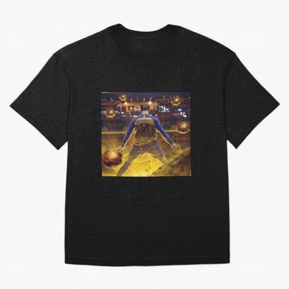 Ronaldo al nassr Oversized T-Shirt Celebrate Rivalries and Pride in FIFA World Cup 2026 USA Canada Mexico for Fans of Cristiano Ronaldo, Haaland and CR7 and Portugal, Spain and Germany, Bringing Football Festival Excitement, Trophy Ambitions,