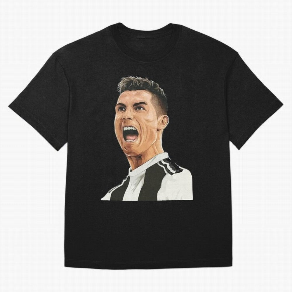 Ronaldo Ronaldo Oversized T-Shirt Relive the Noise and Pride of FIFA World Cup 2026 Group Stage for Fans of Haaland and Mbappe and France, Bringing Match Day Excitement, Supporter Culture, Golden Goals and Global Football Passion; Perfect for