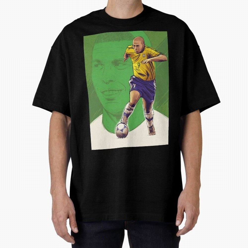 Wallpaper Ronaldo Nazario Oversized T-Shirt Fuel FIFA World Cup 2026 Featuring Haaland and Mbappe, England and Germany Energy, Stadium Memories, Football Loyalty, International Chants and Championship Tradition; Ideal for Passionate Fans Who Love
