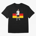Michael Ballack - German Football Legend Oversized T-Shirt Show Championship Spirit for Global Football Passion for FIFA World Cup 2026, Built around Neymar, Haaland and Cristiano Ronaldo, Argentina and Brazil, Stadium Chants, National Pride,