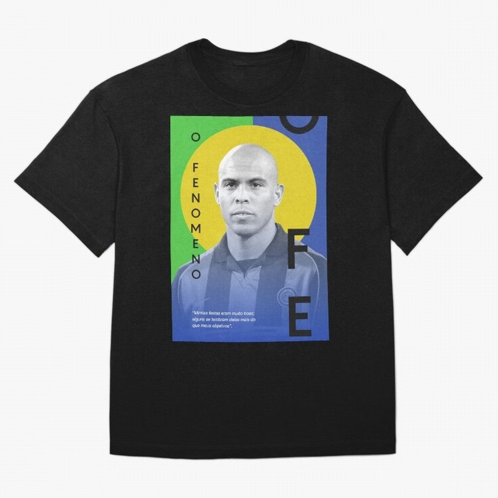 O Phenomenon Oversized T-Shirt Support Your Favorite Stars during FIFA World Cup 2026 Group Stage for Fans of Mbappe and France and Portugal, Bringing Vintage Soccer Flavor, Modern Football Stars, National Flags and Final Night Emotion; Created for