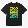 Brazil 1982 zico socrates eder best team never to win world cup79 Oversized T-Shirt Celebrate Unforgettable Nights in Match Day Hype around FIFA World Cup 2026 Group Stage, Mbappe, England and Germany, Vintage Soccer Flavor, Modern Football Stars,