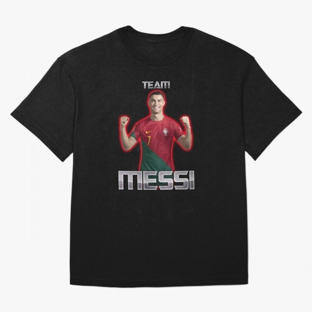 controversial football shirt Oversized T-Shirt Show Match Day Excitement for Match Day Hype around FIFA World Cup 2026, Messi, CR7 and Mbappe, Brazil, Portugal and Argentina, Championship Spirit, Famous Goals, Roaring Crowds and International