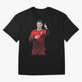Ronaldo Thumbs Up Oversized T-Shirt Cheer for the FIFA World Cup 2026 Group Stage Journey through Mbappe Highlights, Portugal Pride, Global Supporter Spirit, Legendary Goals, National Colors and Tournament Celebration; Perfect for People Who Love
