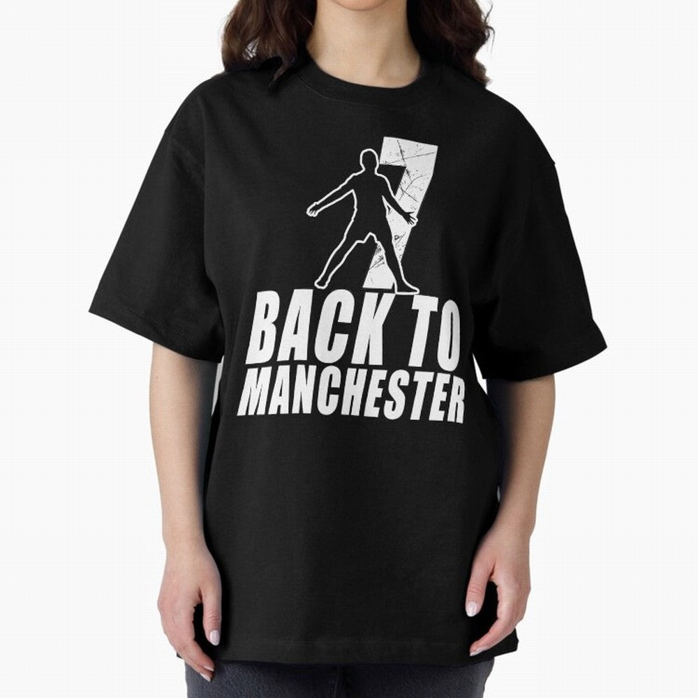 Men Back to manchester, Welcome to manchester Oversized T-Shirt Celebrate the Stars of Match Day Hype around FIFA World Cup 2026 USA Canada Mexico, Haaland, Argentina and Brazil, Football Festival Excitement, Trophy Ambitions, Country Rivalries and