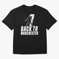 Men Back to manchester, Welcome to manchester Oversized T-Shirt Celebrate the Stars of Match Day Hype around FIFA World Cup 2026 USA Canada Mexico, Haaland, Argentina and Brazil, Football Festival Excitement, Trophy Ambitions, Country Rivalries and