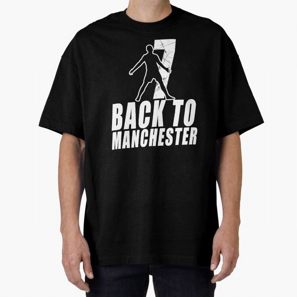 Men Back to manchester, Welcome to manchester Oversized T-Shirt Celebrate the Stars of Match Day Hype around FIFA World Cup 2026 USA Canada Mexico, Haaland, Argentina and Brazil, Football Festival Excitement, Trophy Ambitions, Country Rivalries and