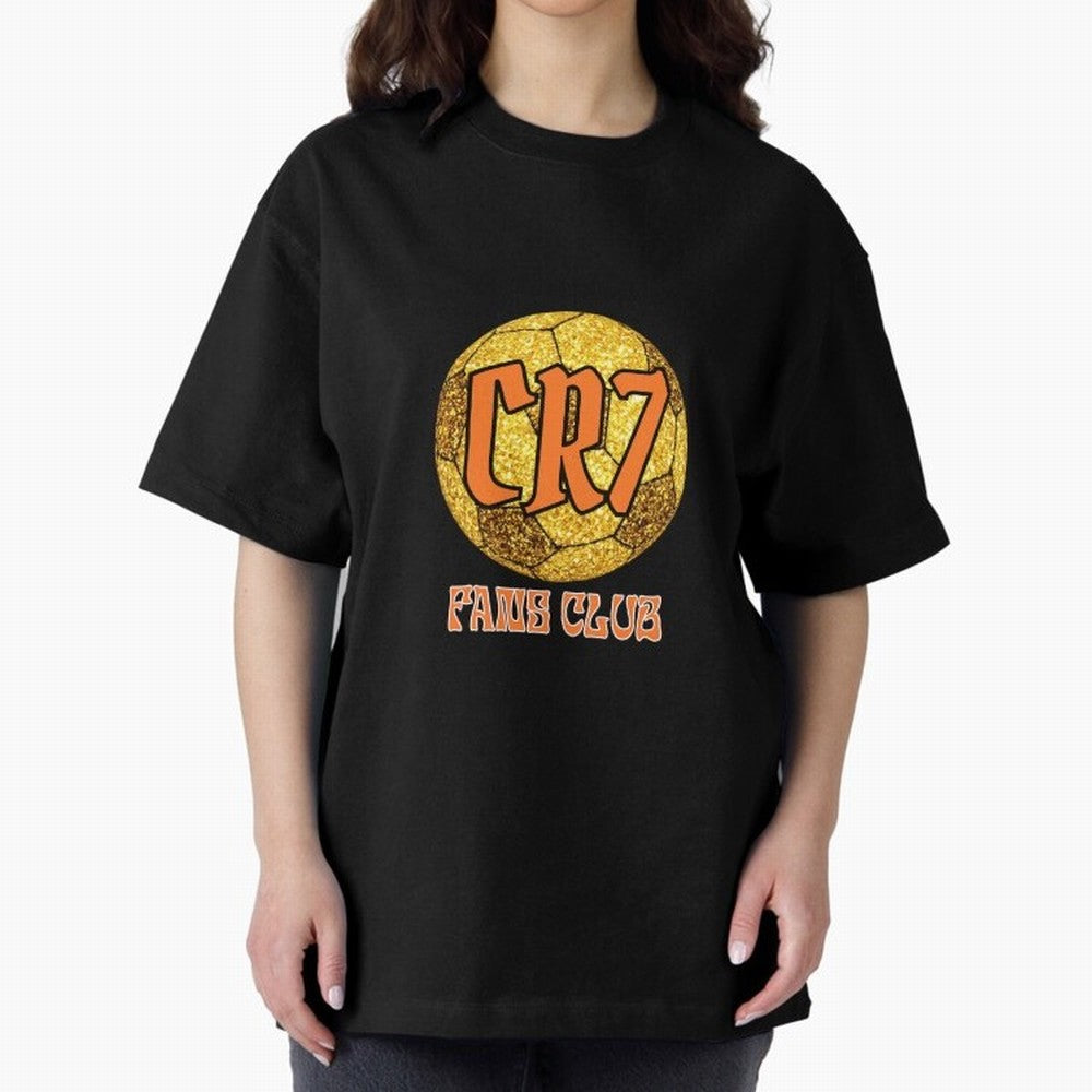 CR7 ORANGE Oversized T-Shirt Follow Global Football Passion for FIFA World Cup 2026 Group Stage, Made for Messi and Cristiano Ronaldo, England and Germany, Worldwide Fan Energy, Dramatic Goals, Stadium Lights and Championship Celebrations; Ideal