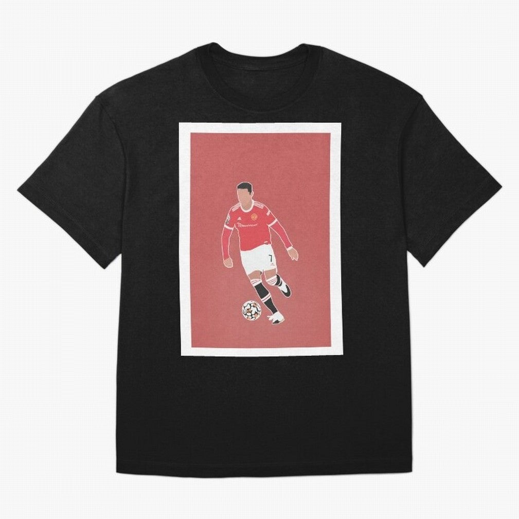 Cristiano Ronaldo 2 Oversized T-Shirt Bring Global Football Passion for FIFA World Cup 2026 Group Stage, Capturing Messi and Cristiano Ronaldo, Portugal, Spain and Germany, Supporter Pride, Iconic Celebrations, Legendary Names and Global Match Day