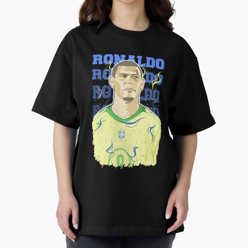 Ronaldo Oversized T-Shirt Carry the Dream of FIFA World Cup 2026 for Fans of Messi, CR7 and Mbappe and England, France and Netherlands, Bringing Worldwide Fan Energy, Dramatic Goals, Stadium Lights and Championship Celebrations; Ideal for Football