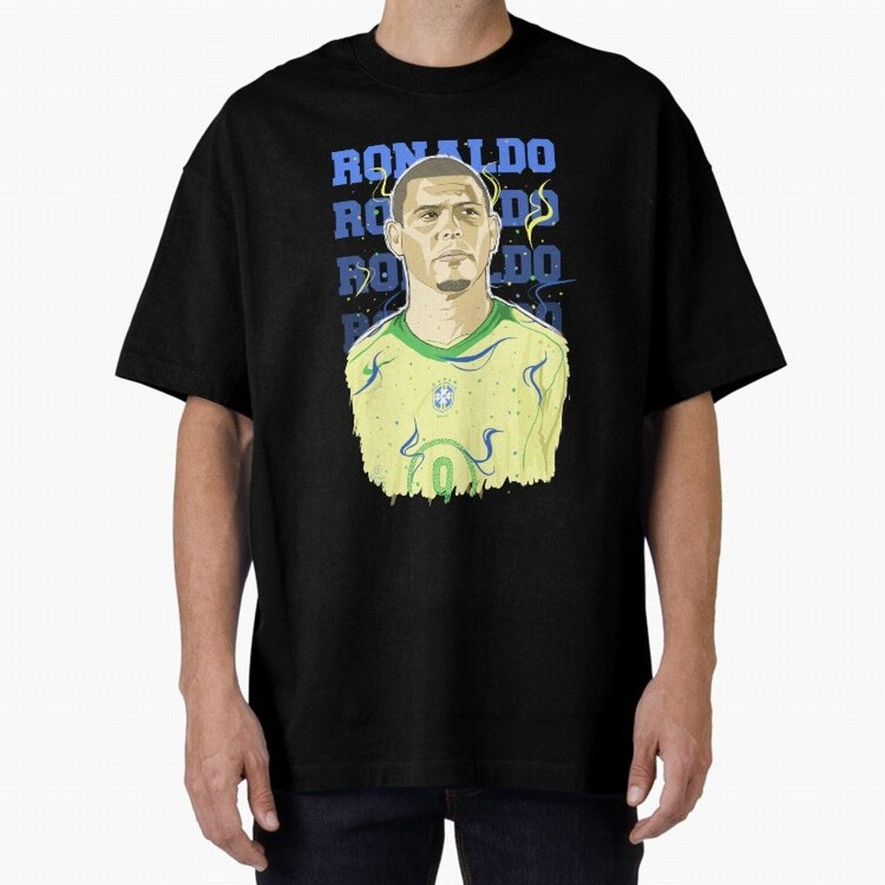 Ronaldo Oversized T-Shirt Carry the Dream of FIFA World Cup 2026 for Fans of Messi, CR7 and Mbappe and England, France and Netherlands, Bringing Worldwide Fan Energy, Dramatic Goals, Stadium Lights and Championship Celebrations; Ideal for Football